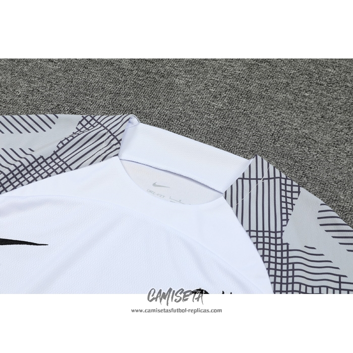 Chandal del Liverpool 2022-2023 Manga Corta Blanco - Pantalon Corto